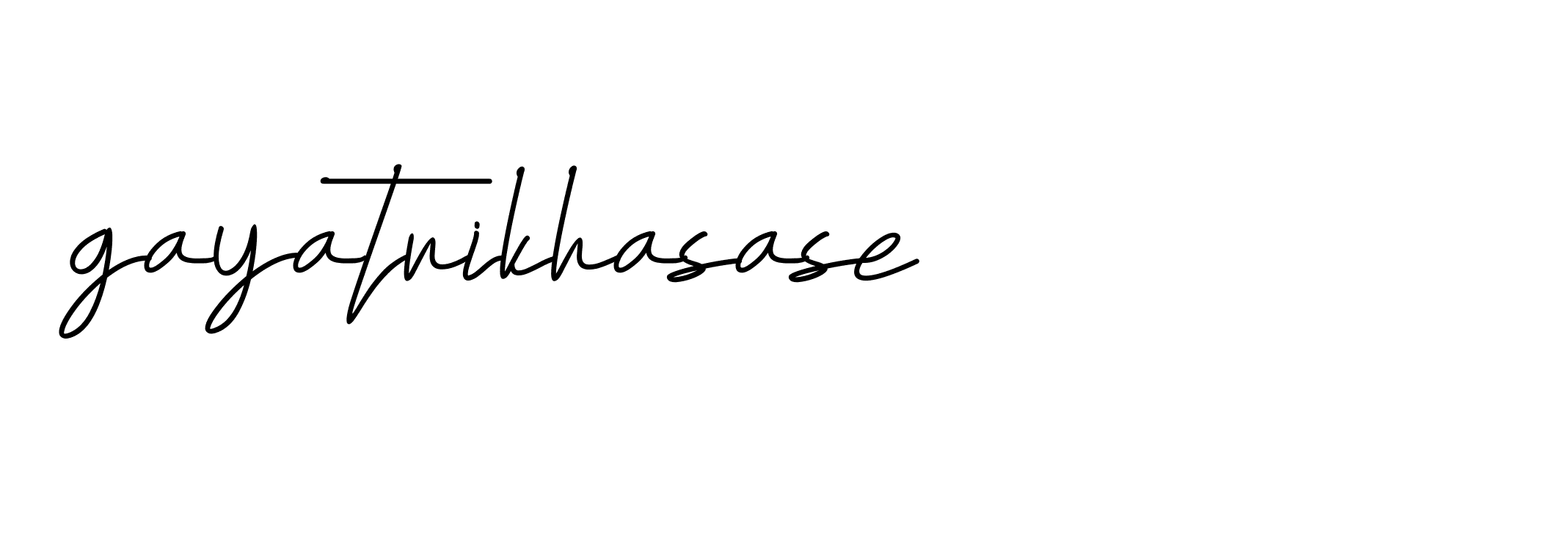 Signature of gayatrikhasase-