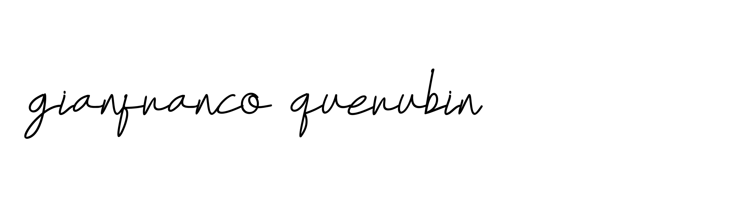 Signature of gianfranco-querubin