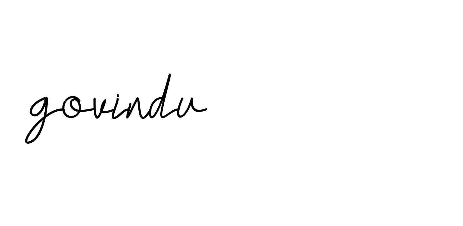 Signature of govindu