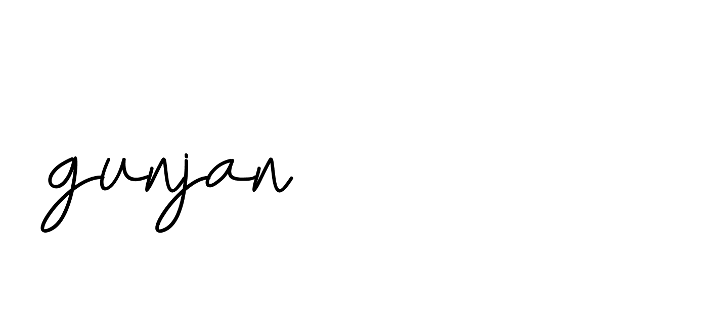 Signature of gunjan