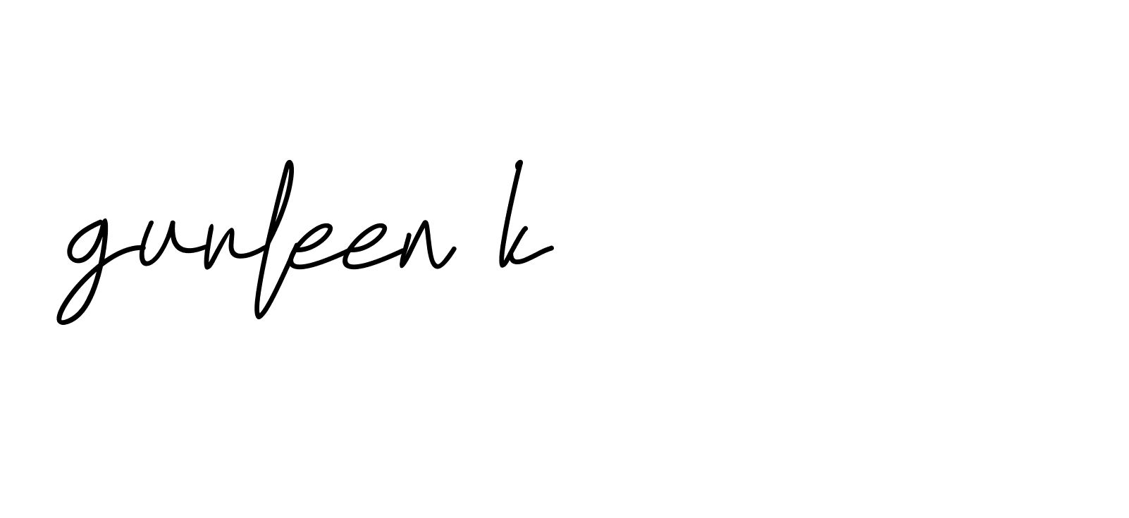 Signature of gurleen-k