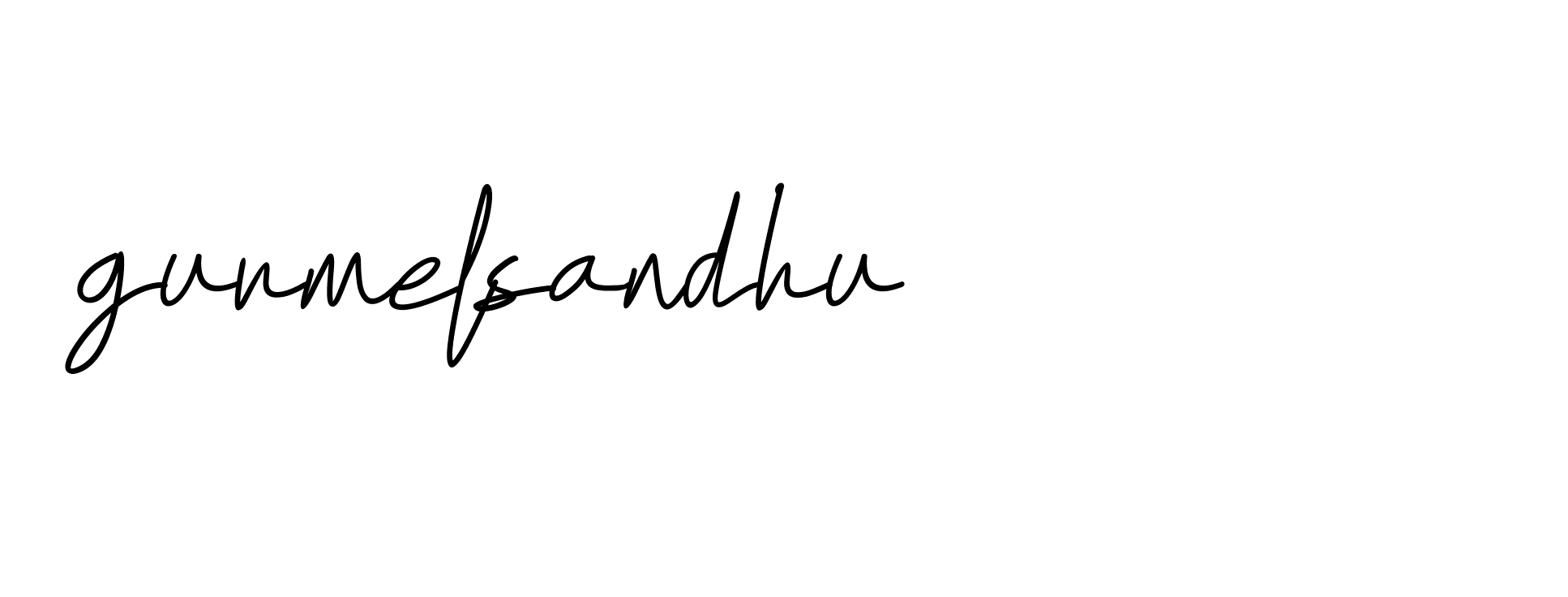 Signature of gurmelsandhu