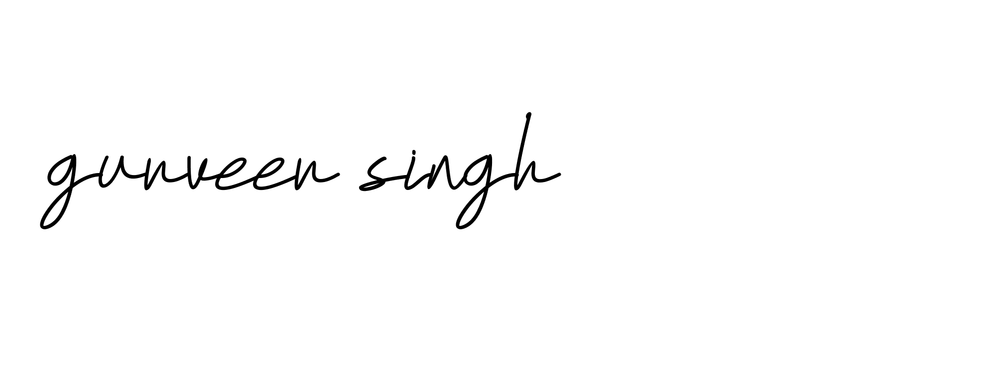 Signature of gurveer-singh-