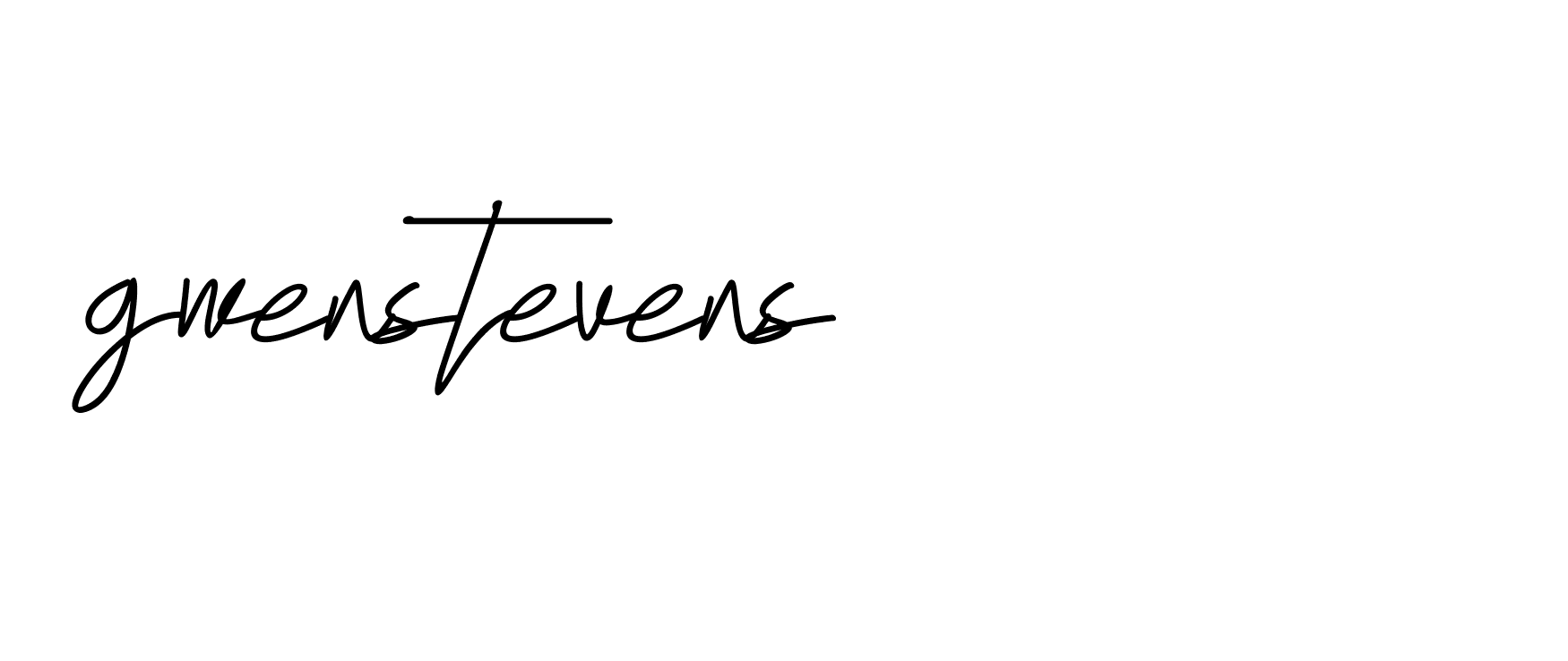 Signature of gwenstevens