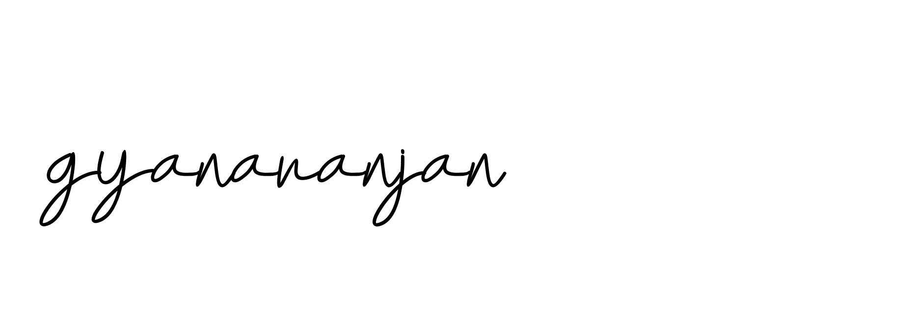 Signature of gyanaranjan