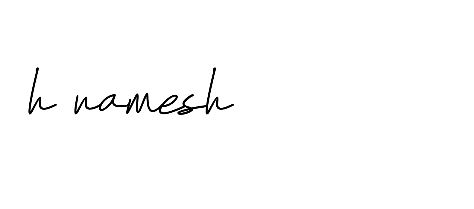 Signature of h-ramesh