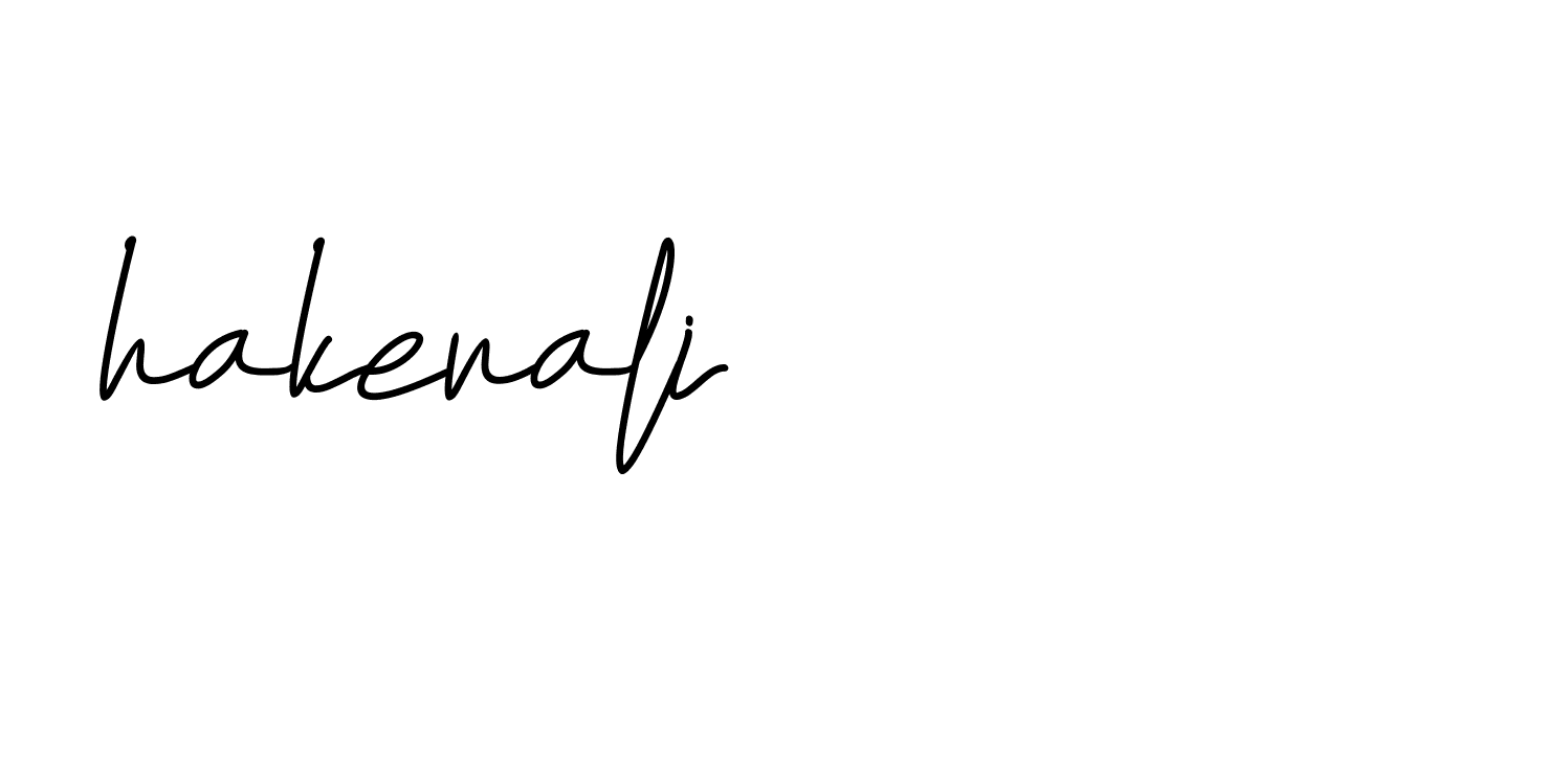 Signature of hakerali