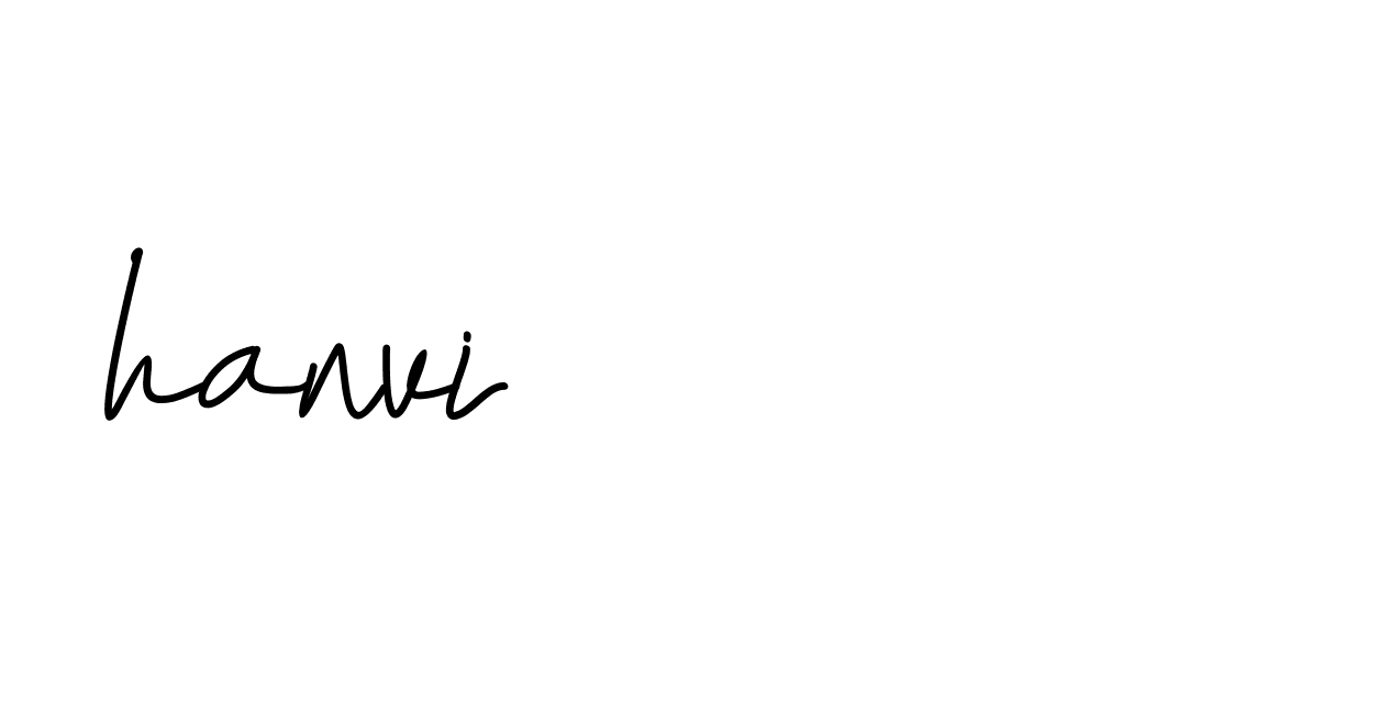 Signature of hanvi