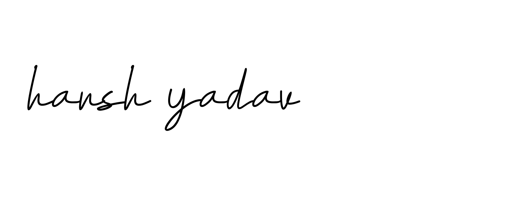 Signature of harsh-yadav