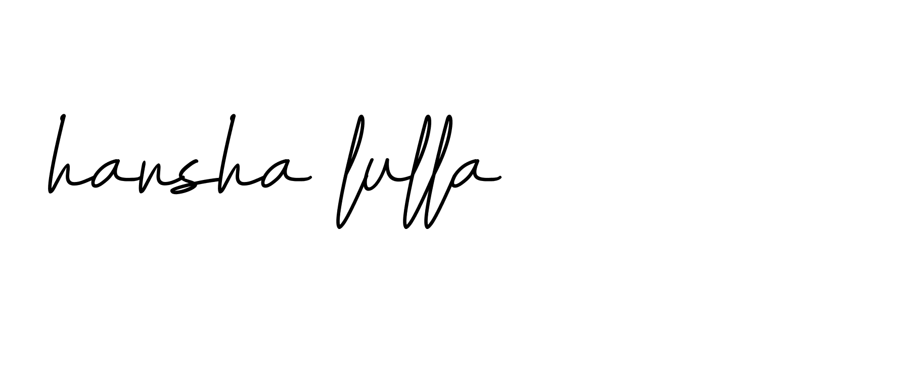 Signature of harsha-lulla