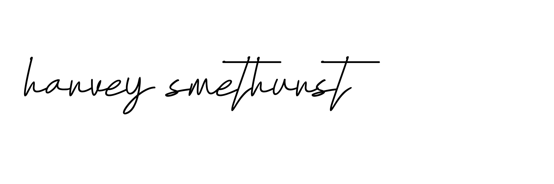 Signature of harvey-smethurst