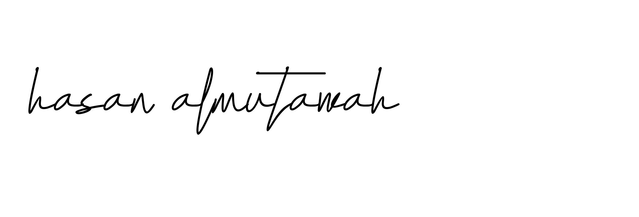 Signature of hasan-almutawah