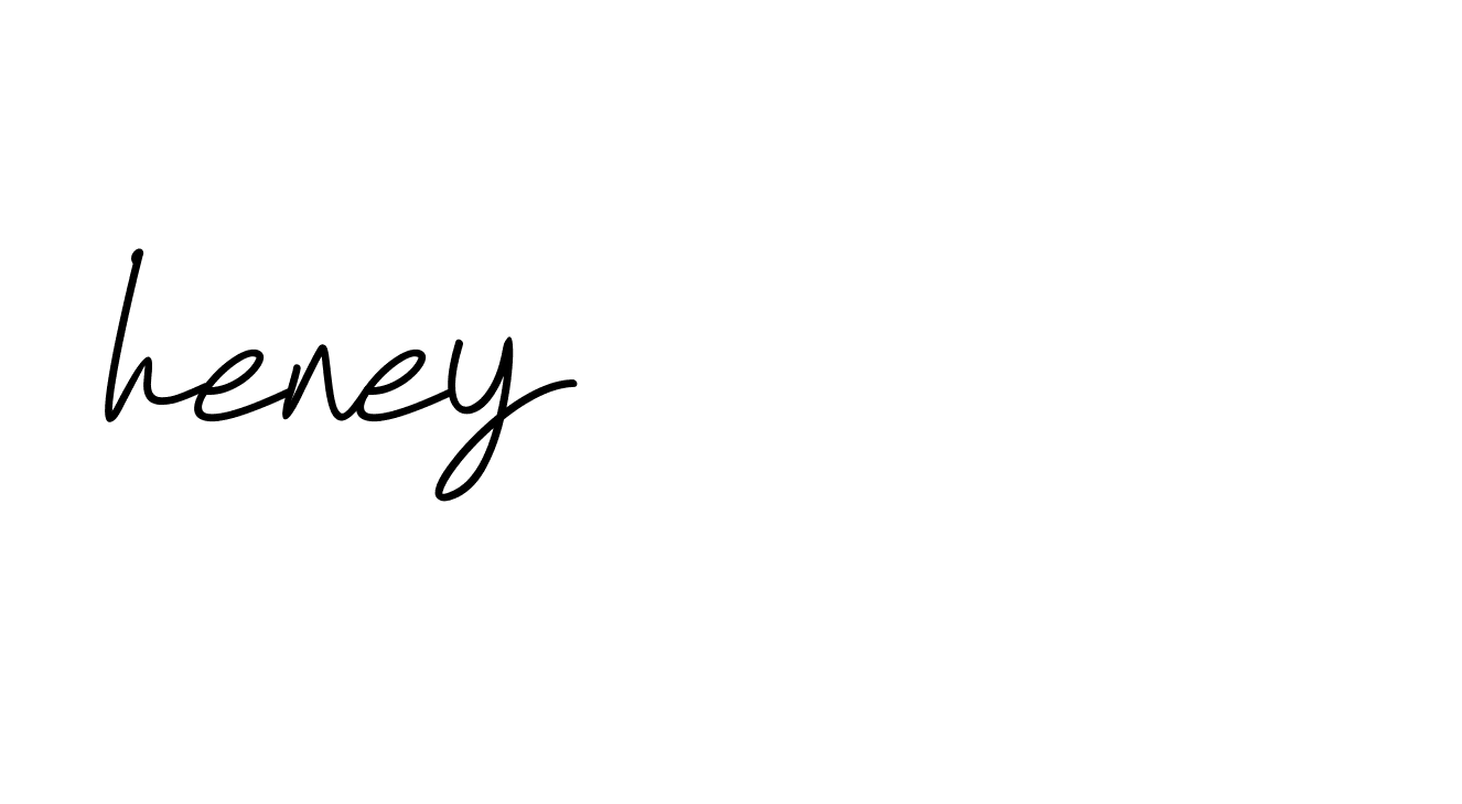 Signature of heney