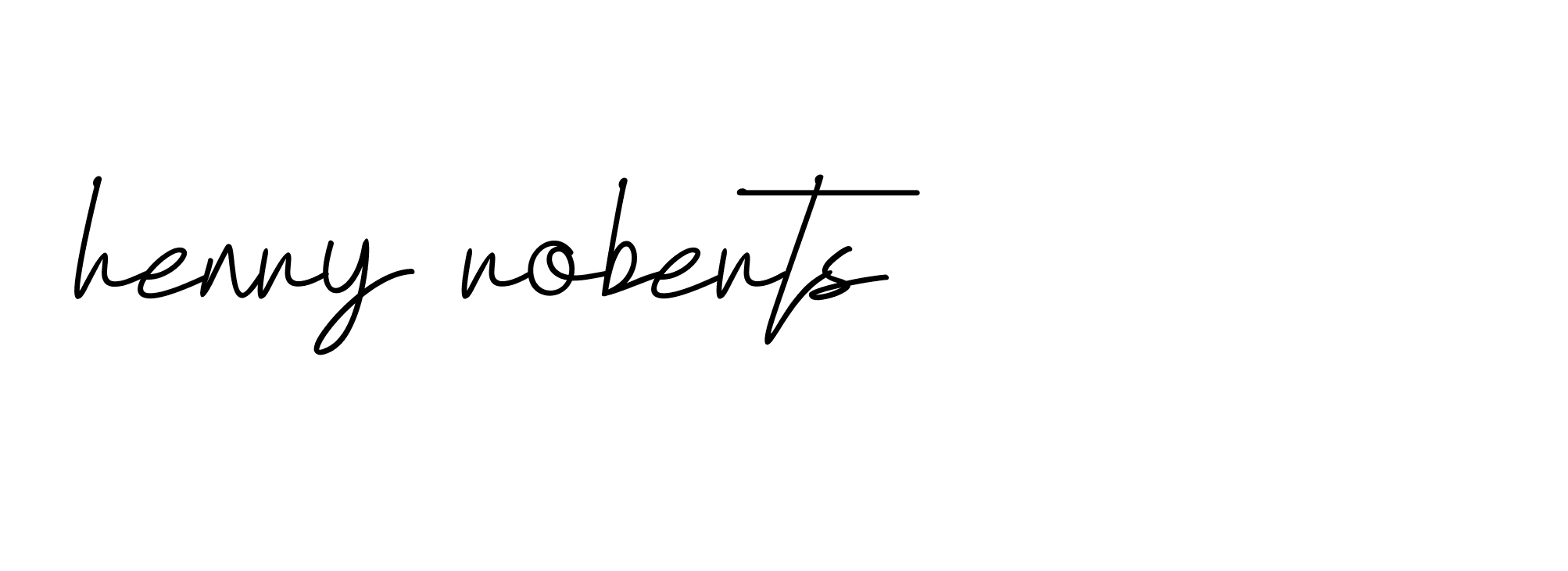 Signature of henry-roberts-