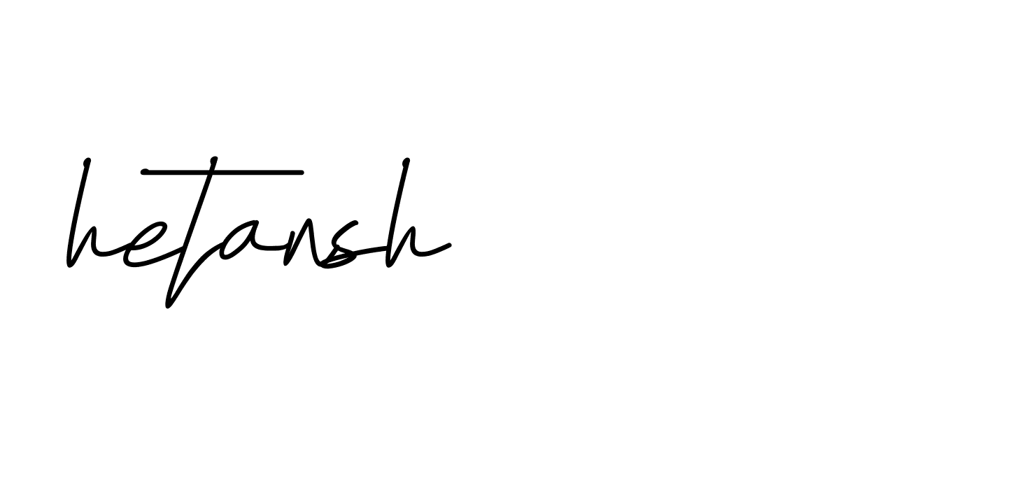 Signature of hetansh