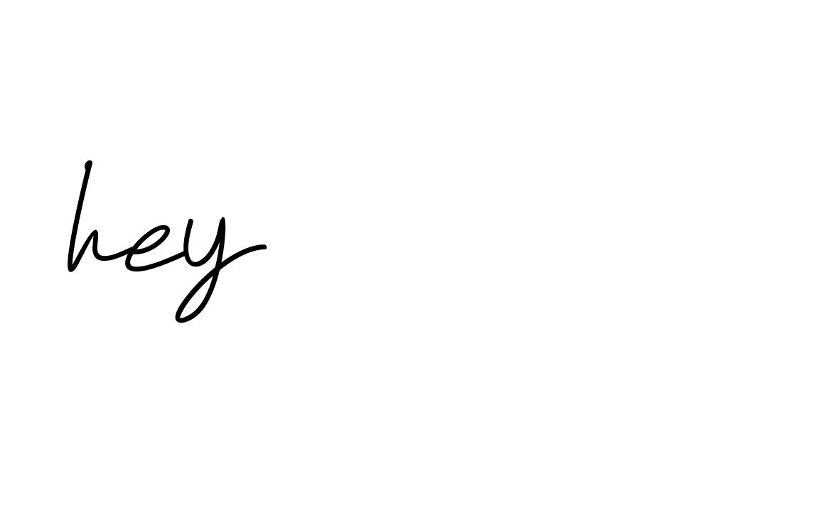 Signature of hey