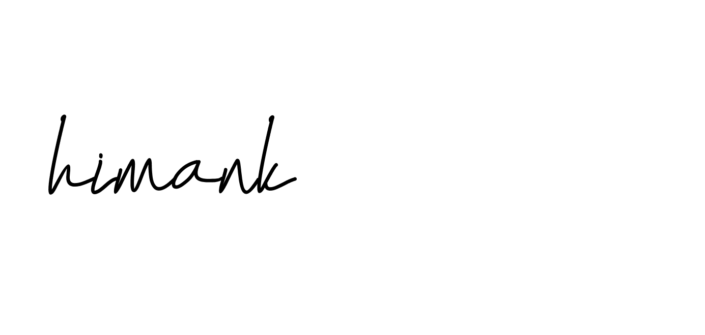 Signature of himank