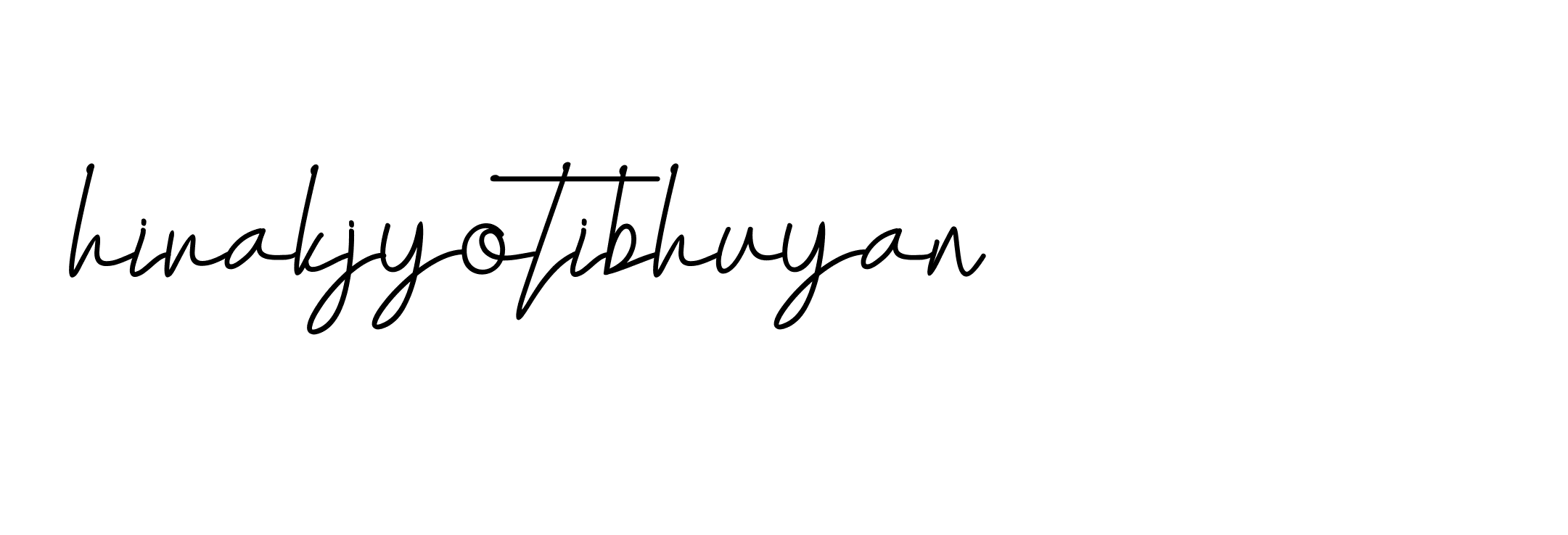 Signature of hirakjyotibhuyan