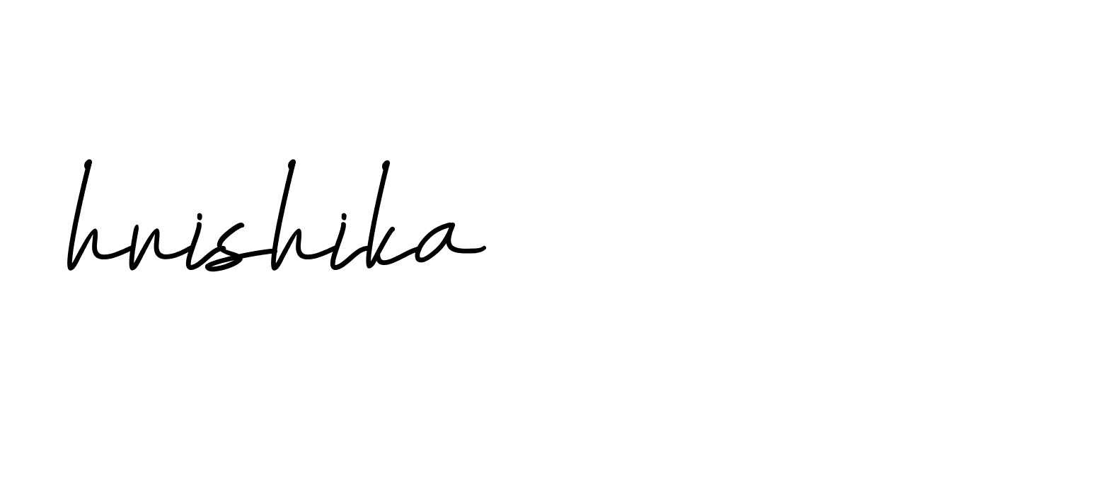 Signature of hrishika-