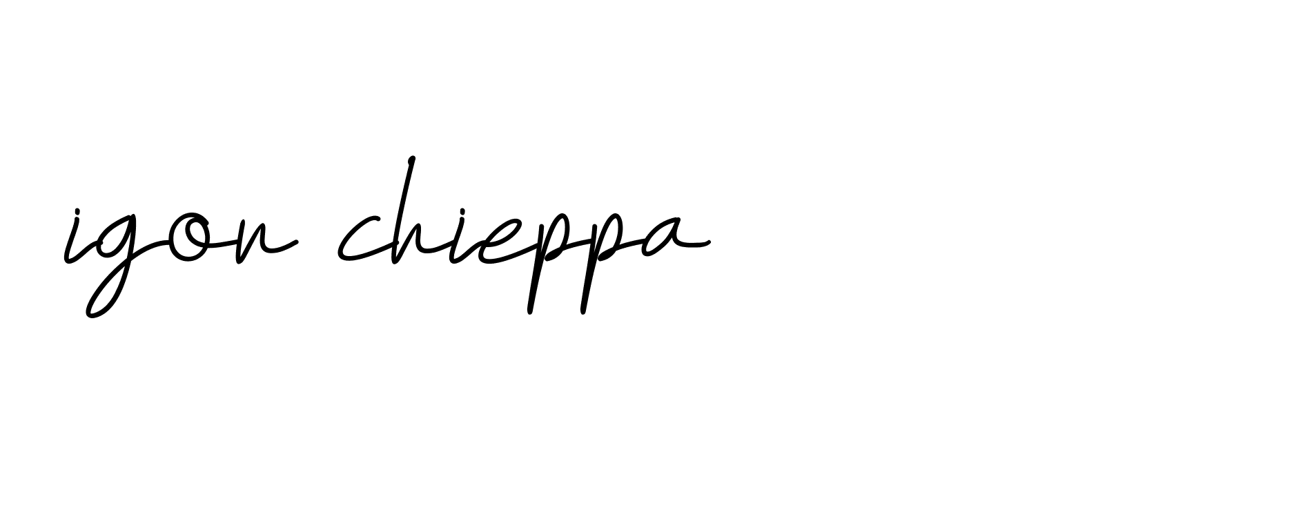 Signature of igor-chieppa-