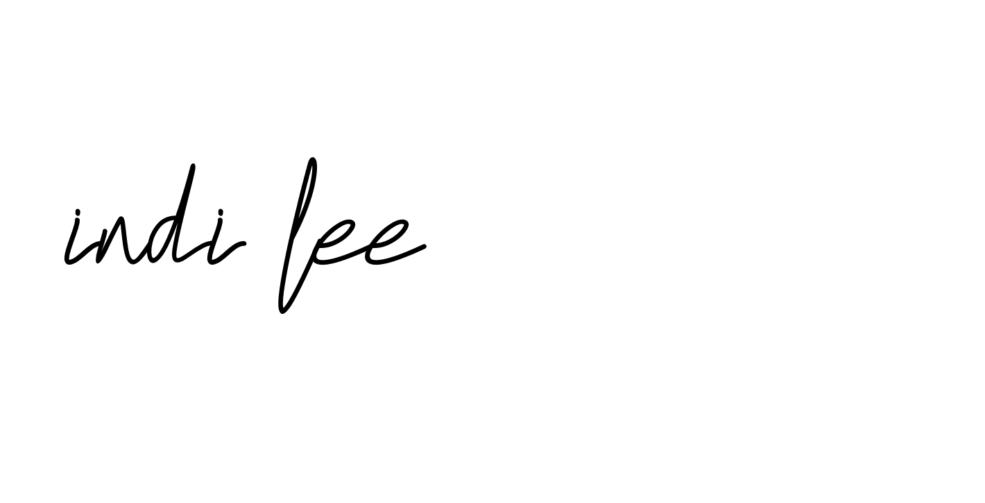 Signature of indi-lee