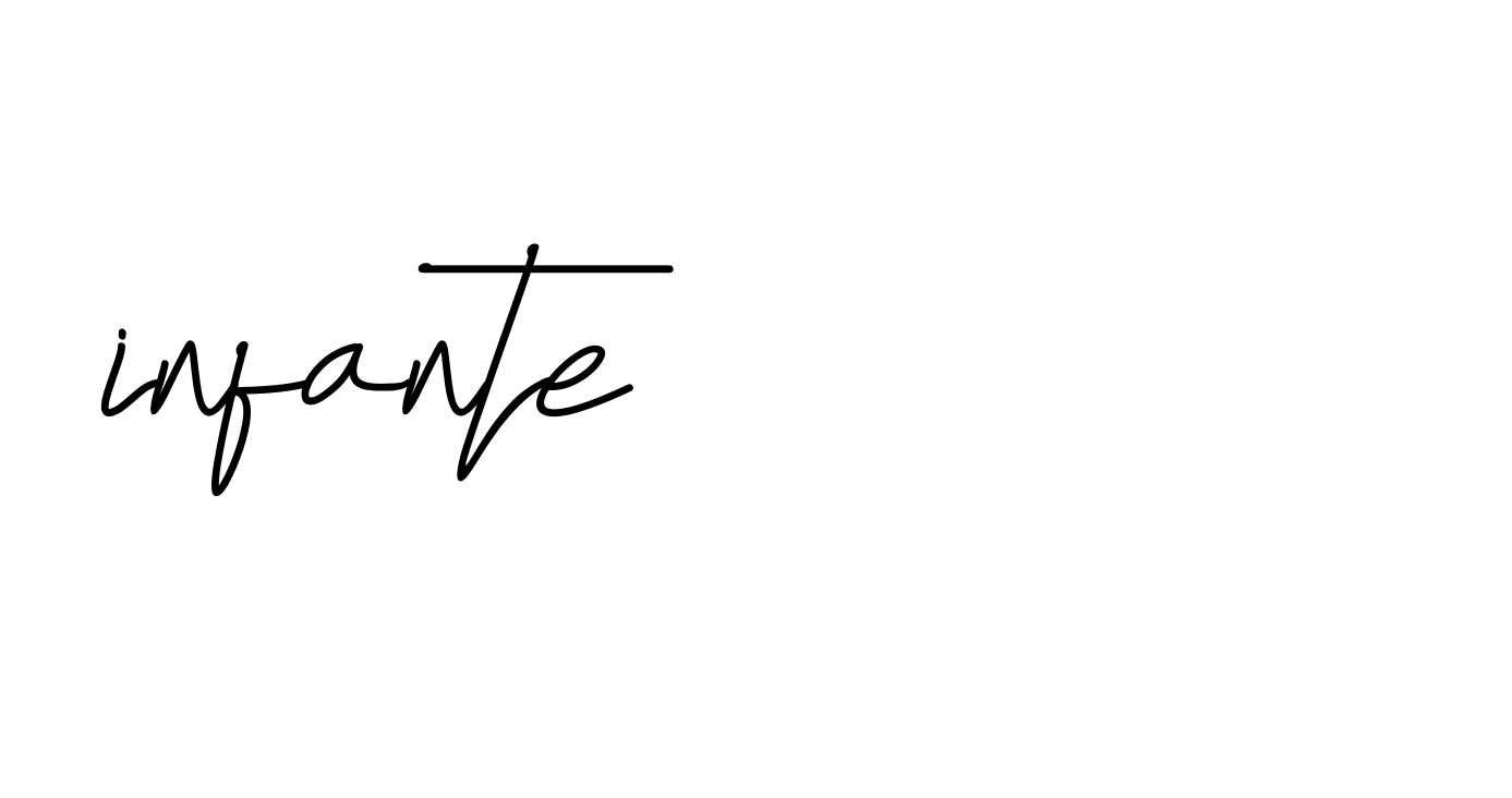 Signature of infante