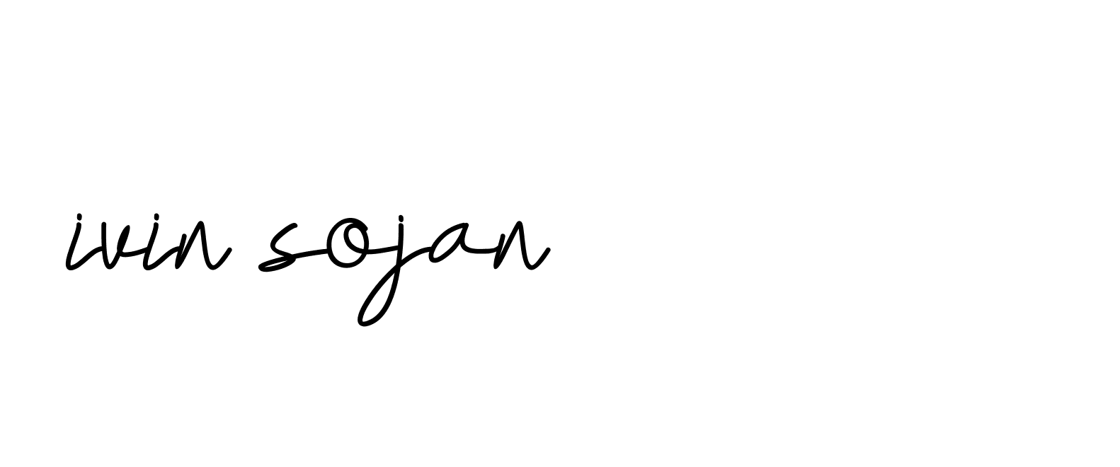 Signature of ivin-sojan