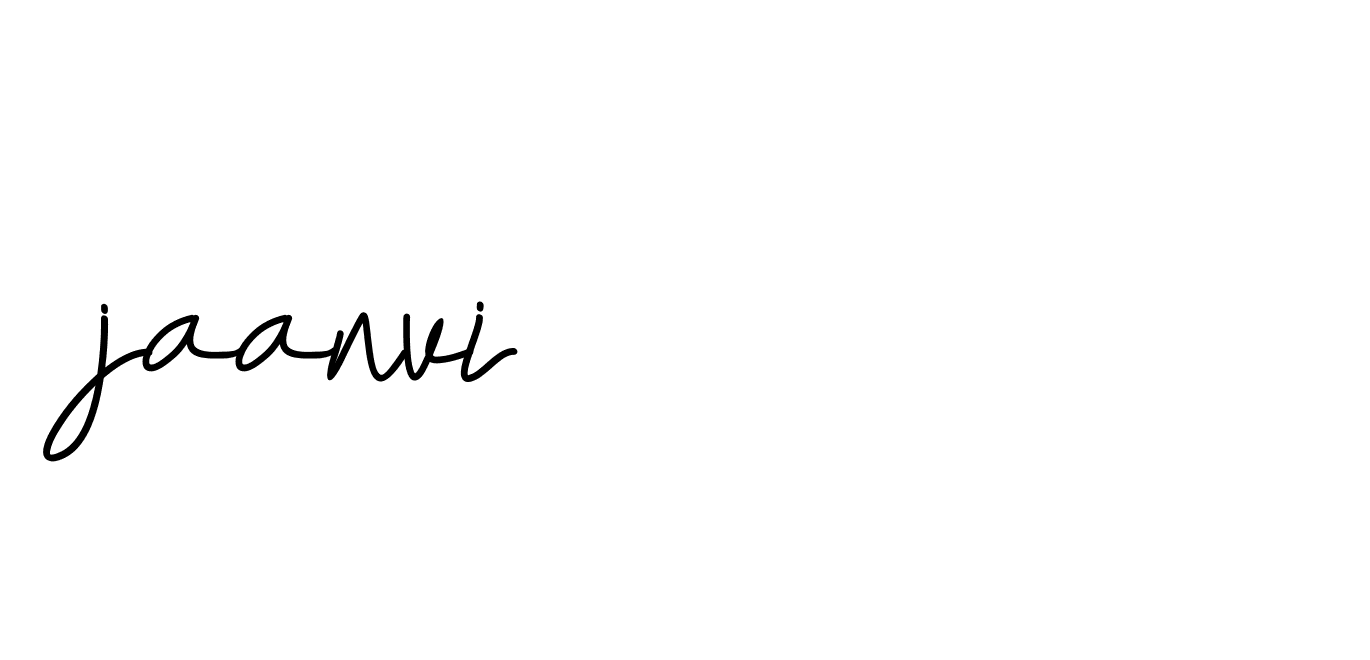 Signature of jaanvi