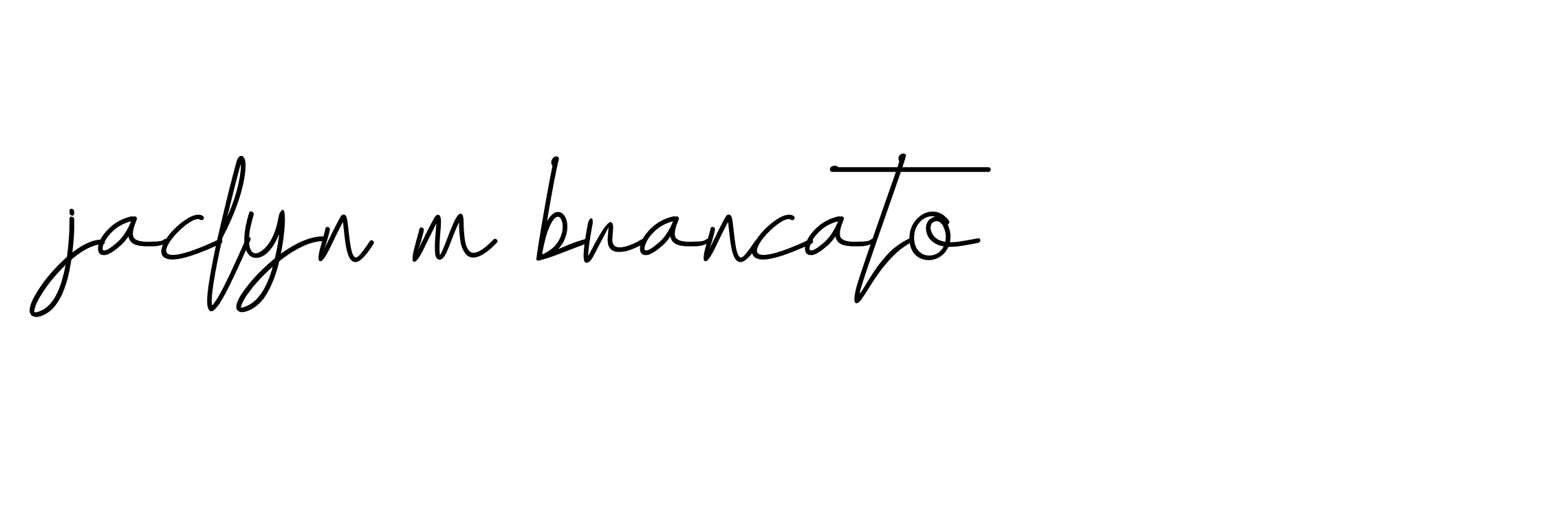 Signature of jaclyn-m-brancato