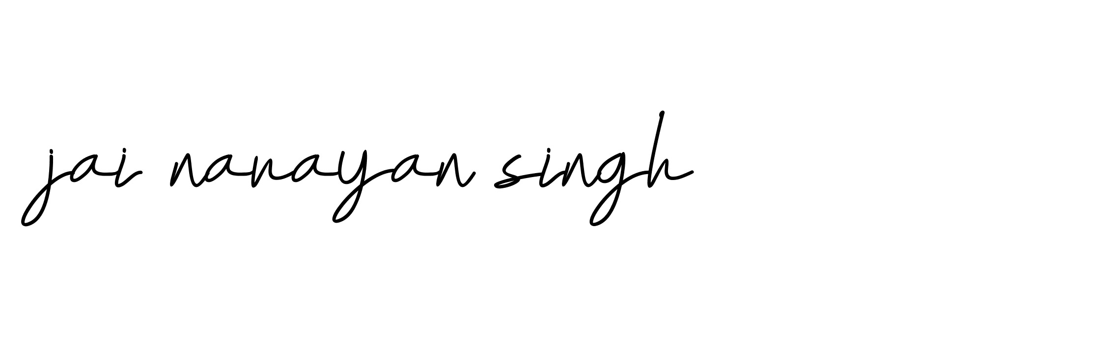 Signature of jai-narayan-singh