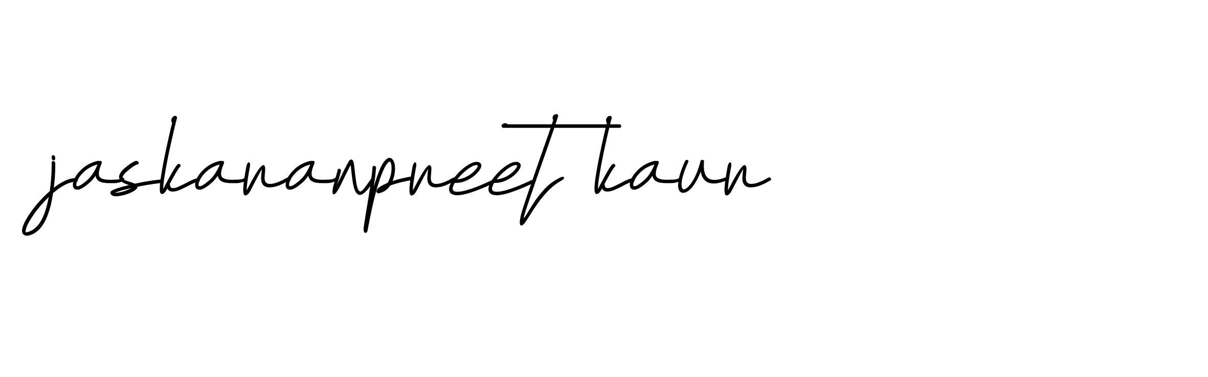 Signature of jaskaranpreet-kaur