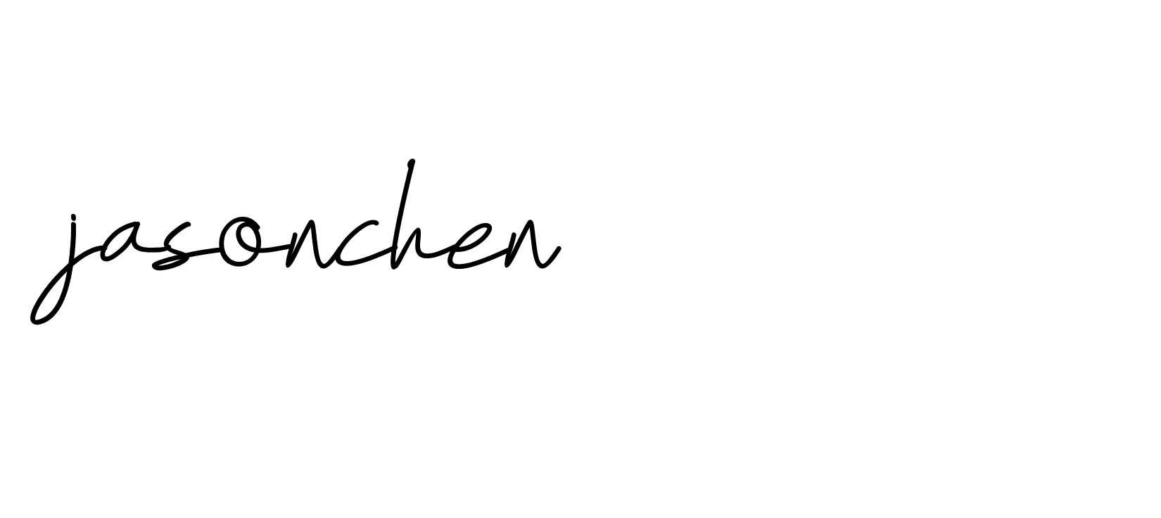 Signature of jasonchen