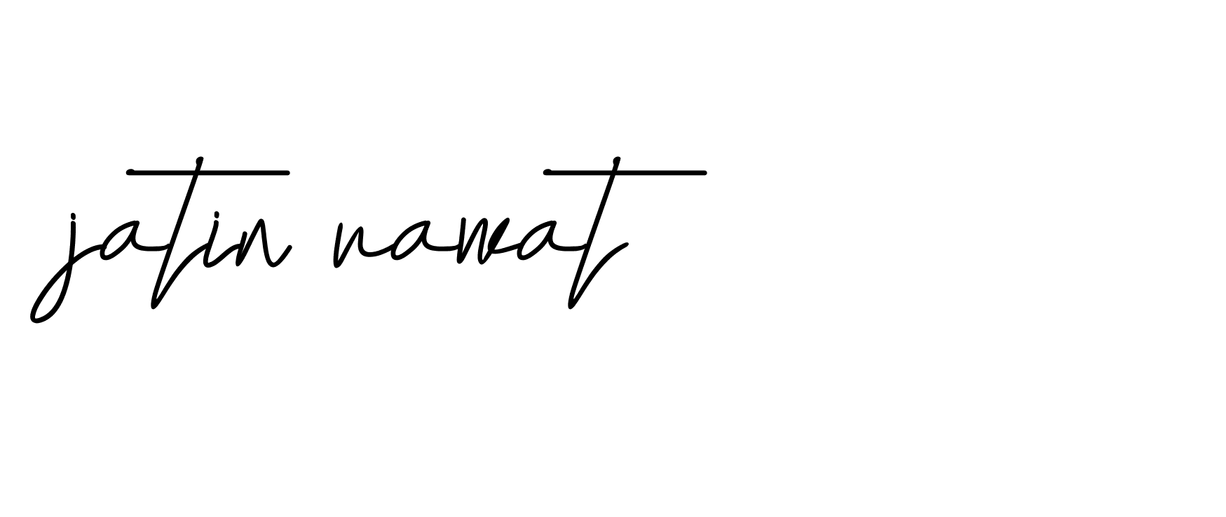 Signature of jatin-rawat