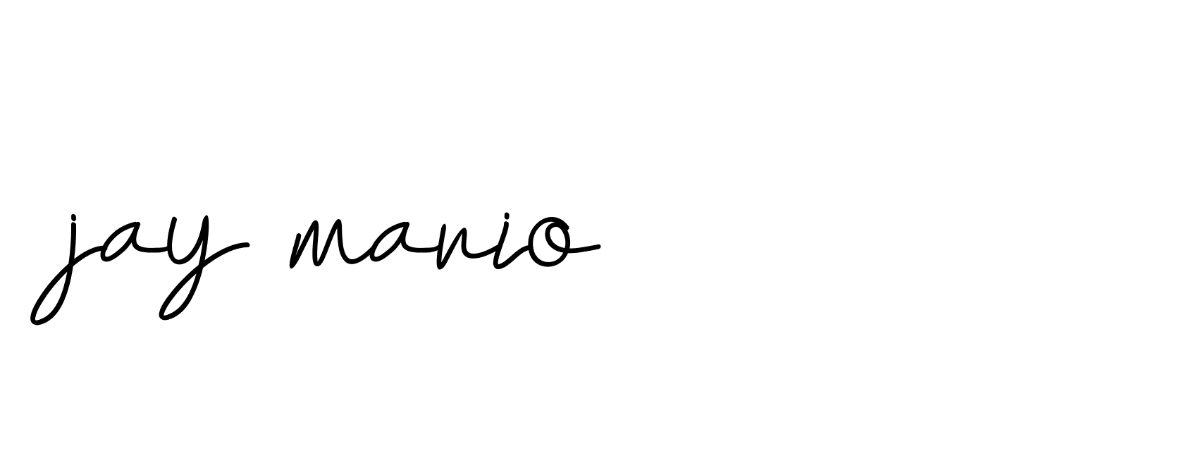 Signature of jay-mario