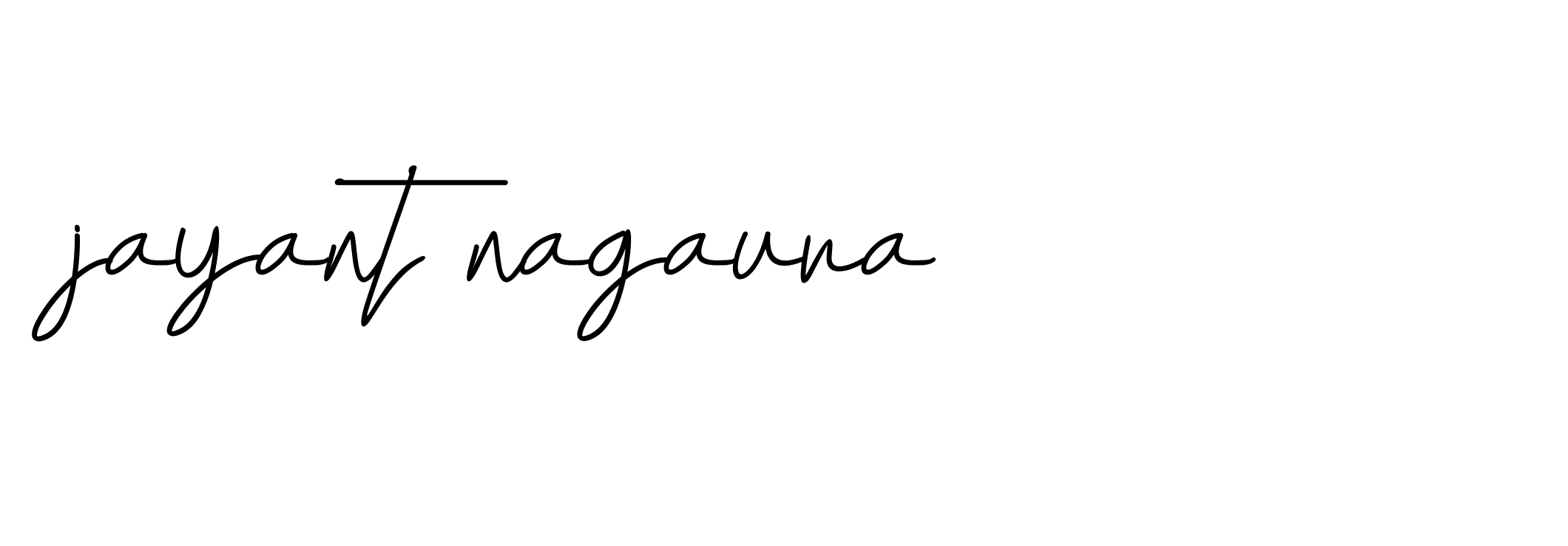 Signature of jayant-nagaura