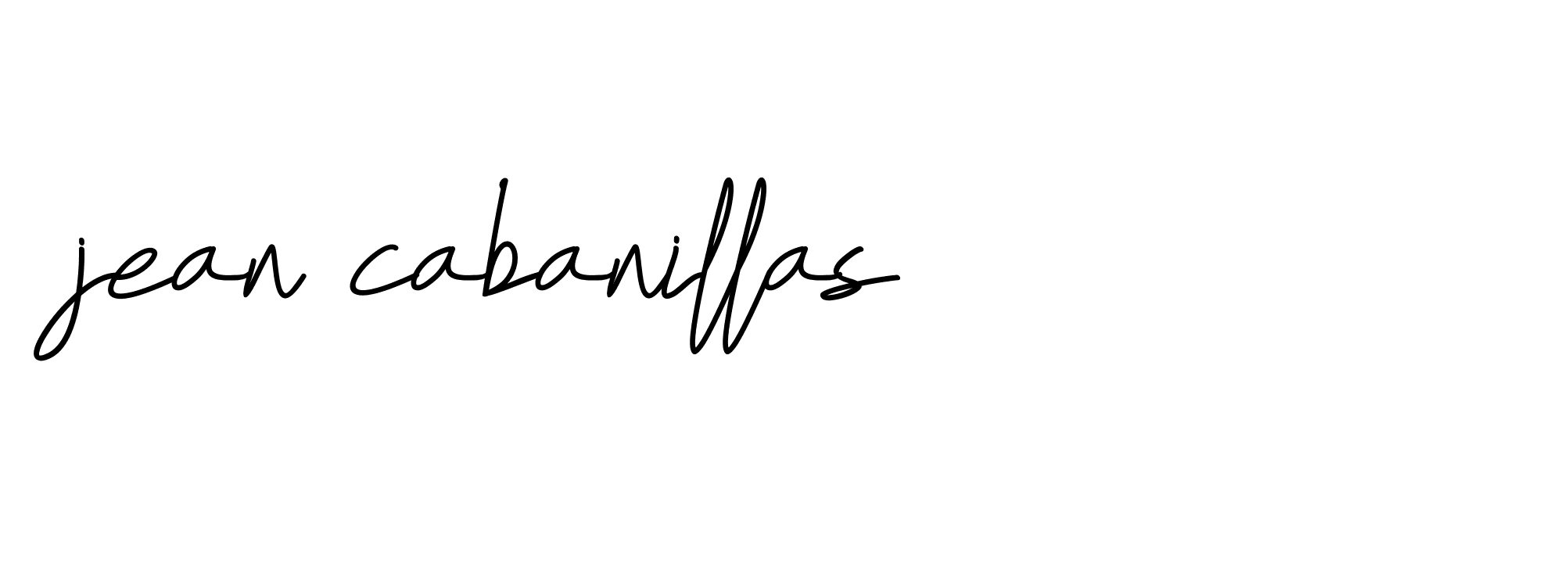 Signature of jean-cabanillas