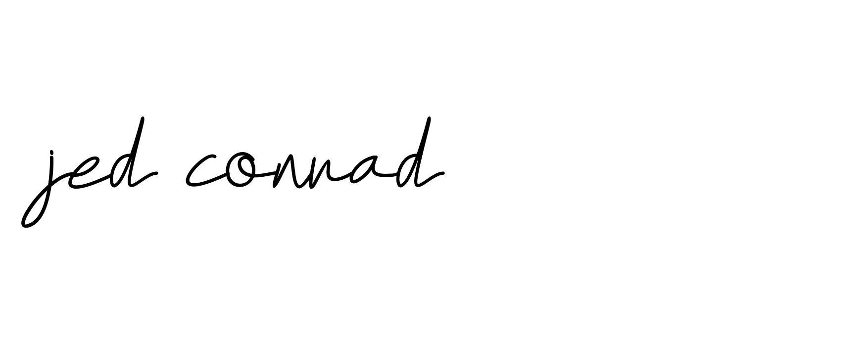 Signature of jed-conrad