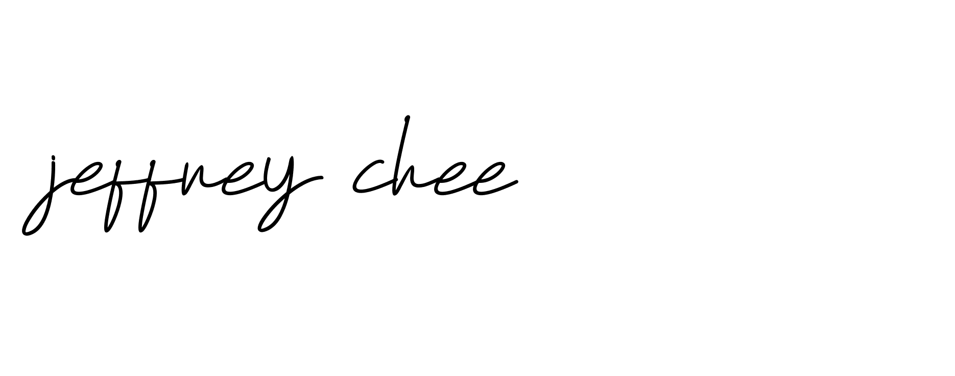 Signature of jeffrey-chee