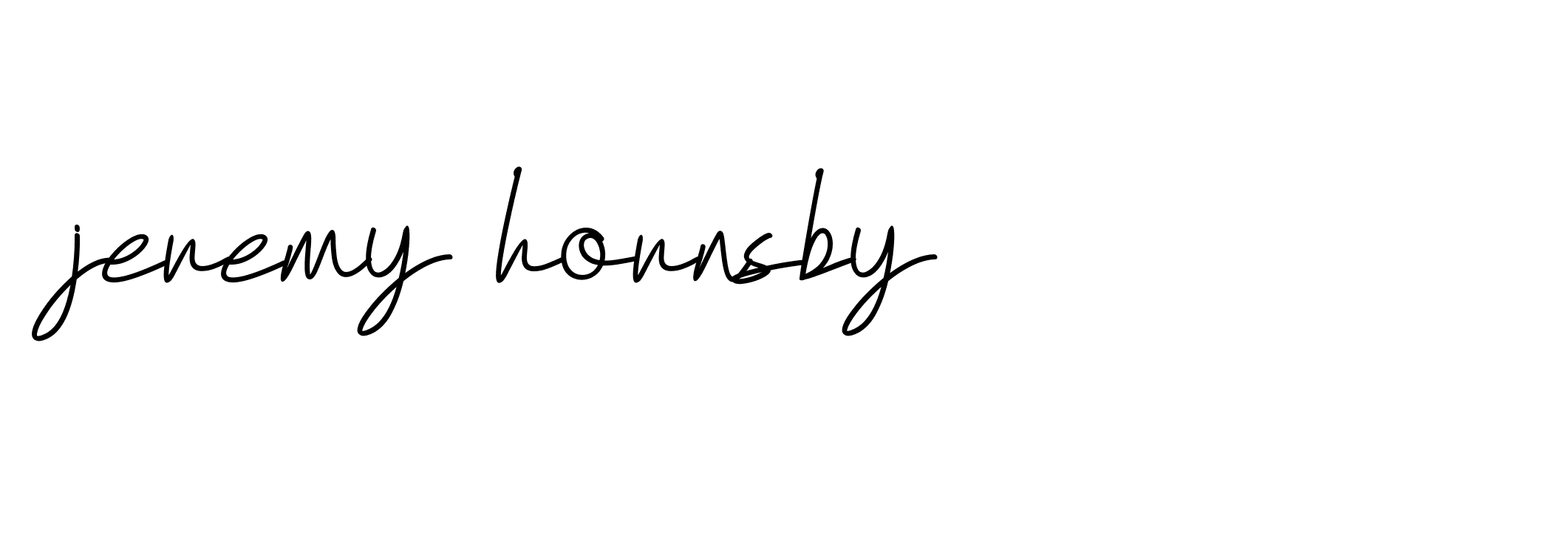 Signature of jeremy-hornsby