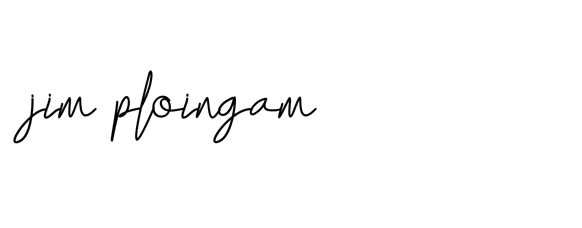 Signature of jim-ploingam