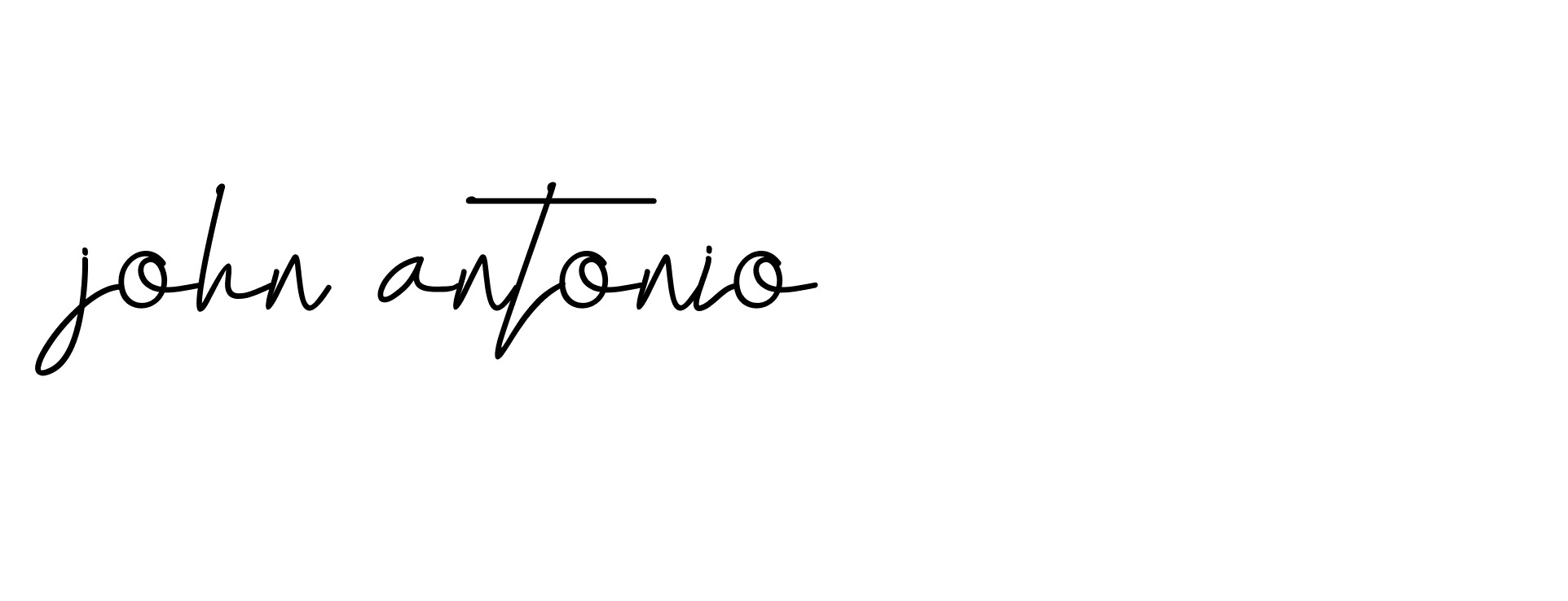 Signature of john-antonio-