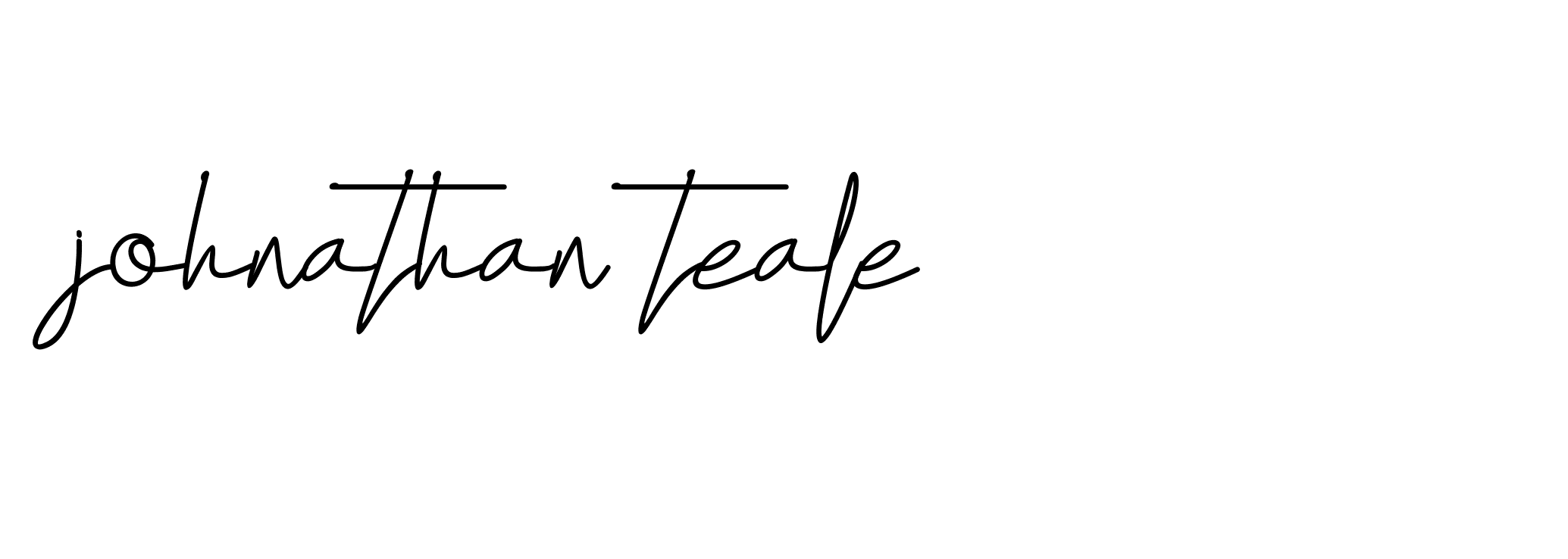 Signature of johnathan-teale