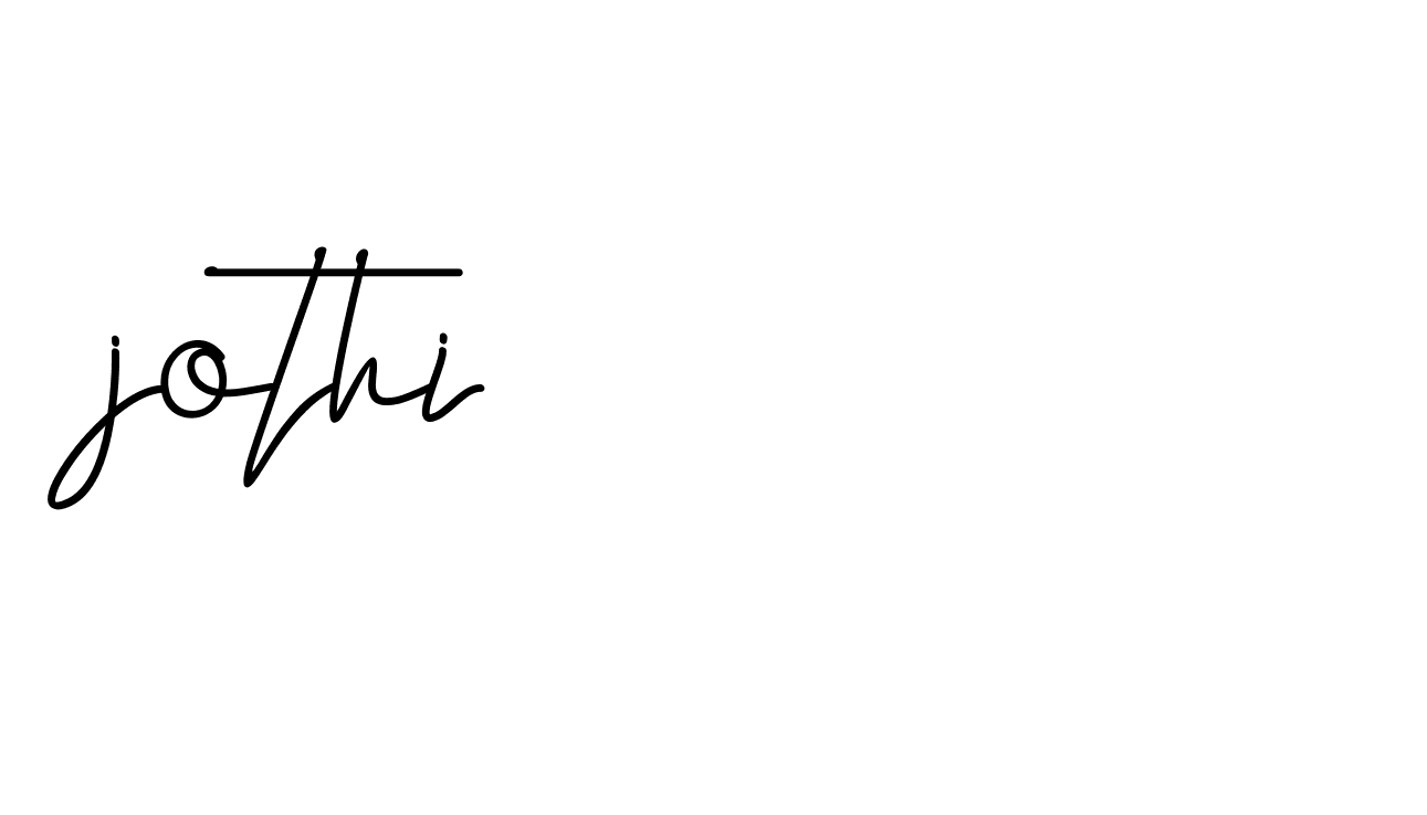 Signature of jothi