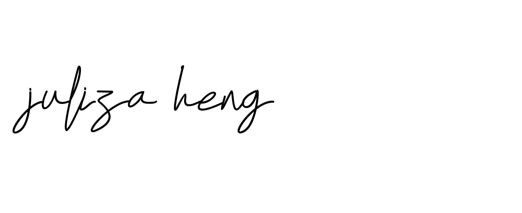 Signature of juliza-heng