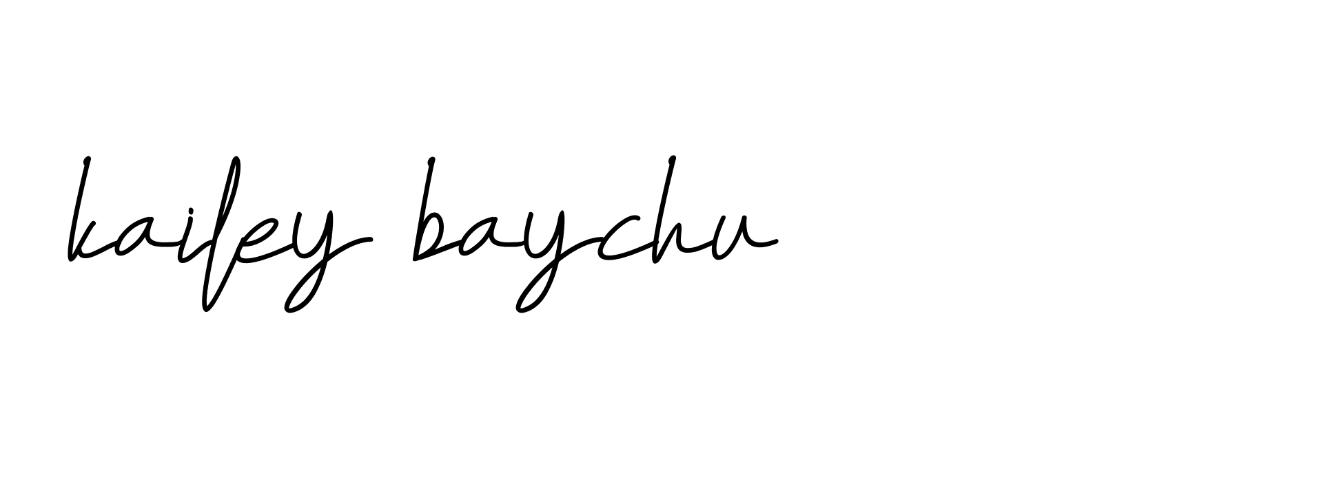 Signature of kailey-baychu