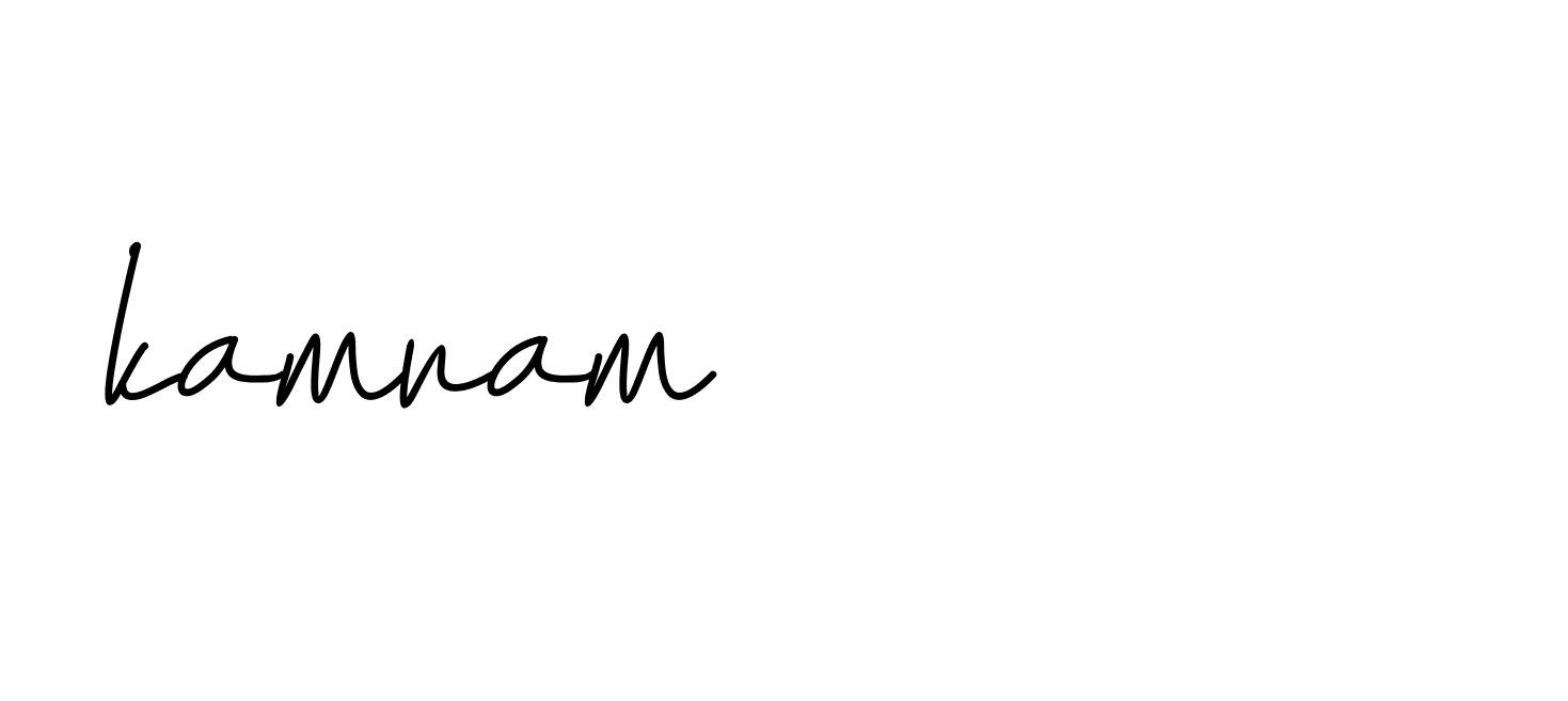 Signature of kamram