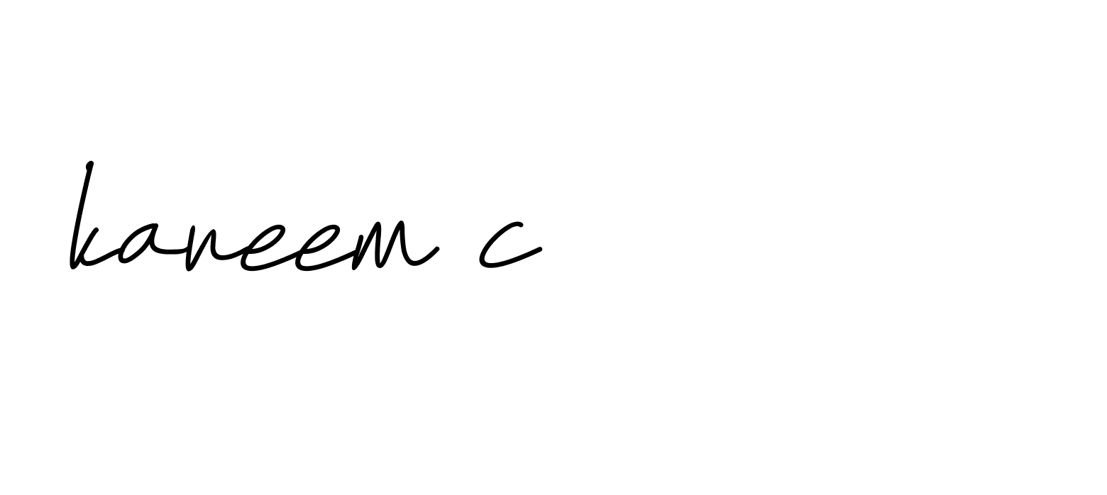 Signature of kareem-c