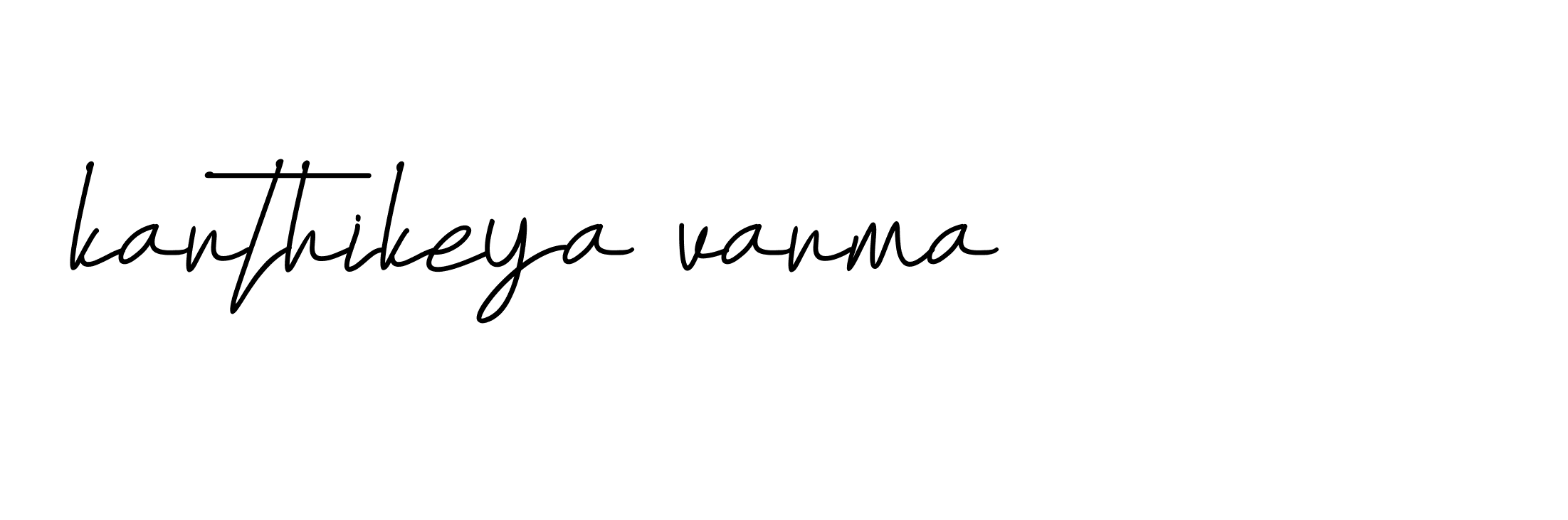 Signature of karthikeya-varma