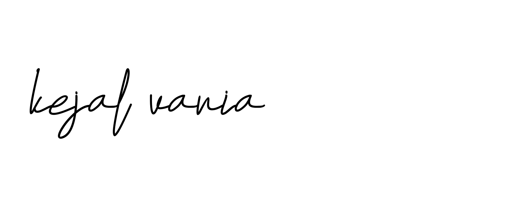 Signature of kejal-varia