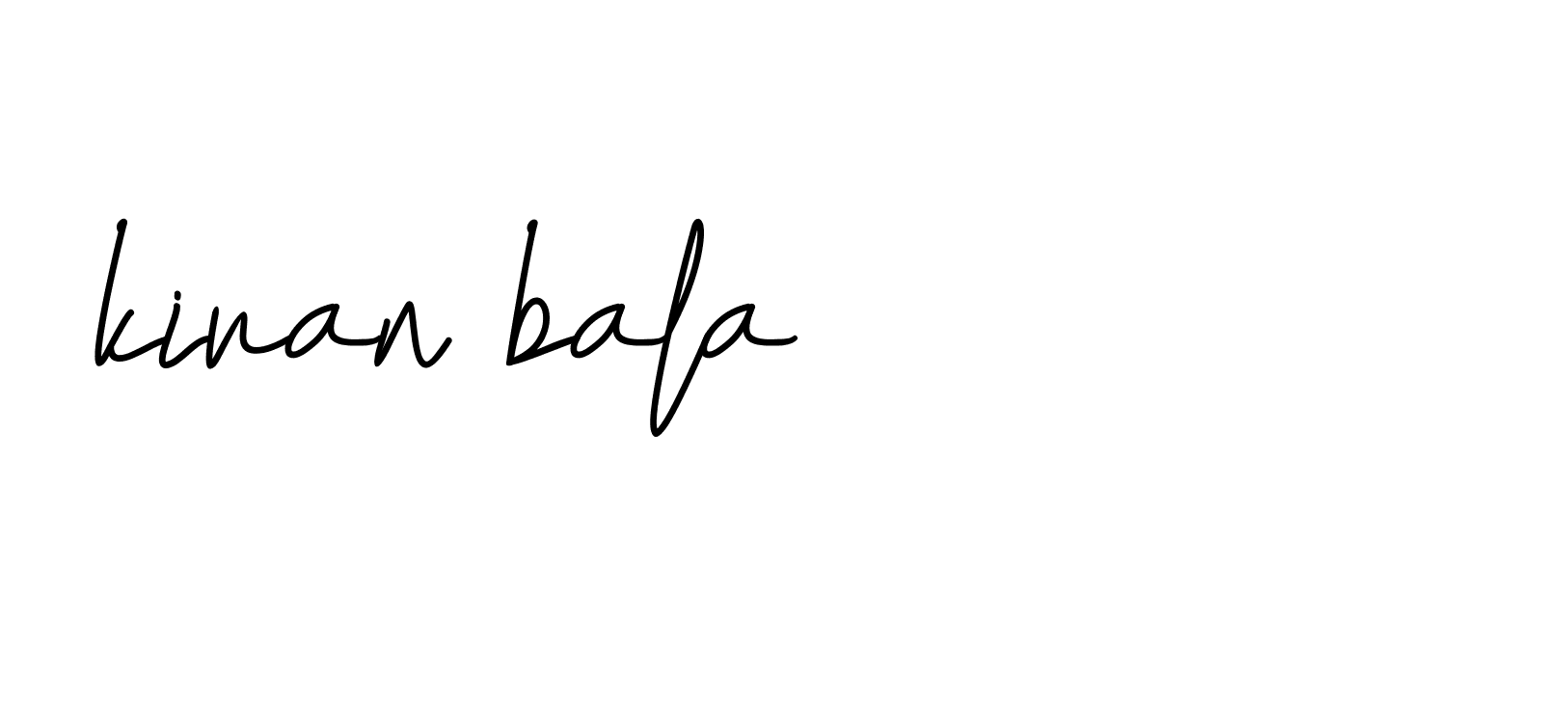 Signature of kiran-bala